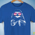 Pride Sloth Pink Lesbian Flag Sunglasses Premium Unisex T-Shirt - Royal Blue